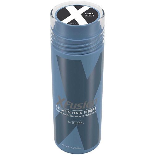 XFusion by Toppik SkinCare Black / 0.98 oz XFusion Keratin Hair Fibers - Skin Type Solutions