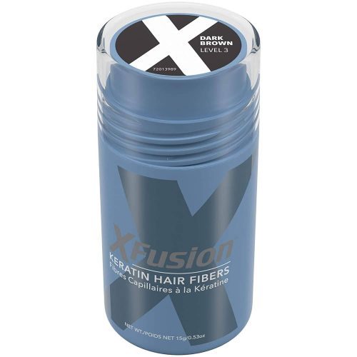 XFusion by Toppik SkinCare Dark Brown / 0.53 oz XFusion Keratin Hair Fibers - Skin Type Solutions