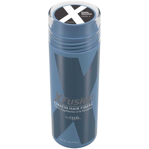 XFusion by Toppik SkinCare Dark Brown / 0.98 oz XFusion Keratin Hair Fibers - Skin Type Solutions