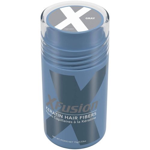 XFusion by Toppik SkinCare Gray / 0.53 oz XFusion Keratin Hair Fibers - Skin Type Solutions