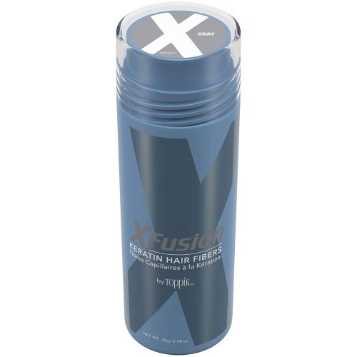 XFusion by Toppik SkinCare Gray / 0.98 oz XFusion Keratin Hair Fibers - Skin Type Solutions