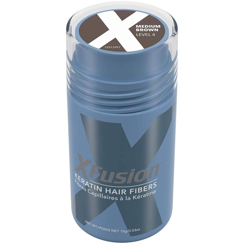 XFusion by Toppik SkinCare Medium Brown / 0.53 oz XFusion Keratin Hair Fibers - Skin Type Solutions