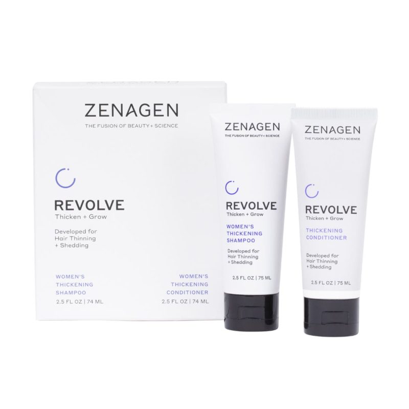 zenagen revolve womens thickening shampoo and conditioner travel kit Zenagen shop at skin type solutions f10915dd 95e2 4f8e a456 cd4646e34558